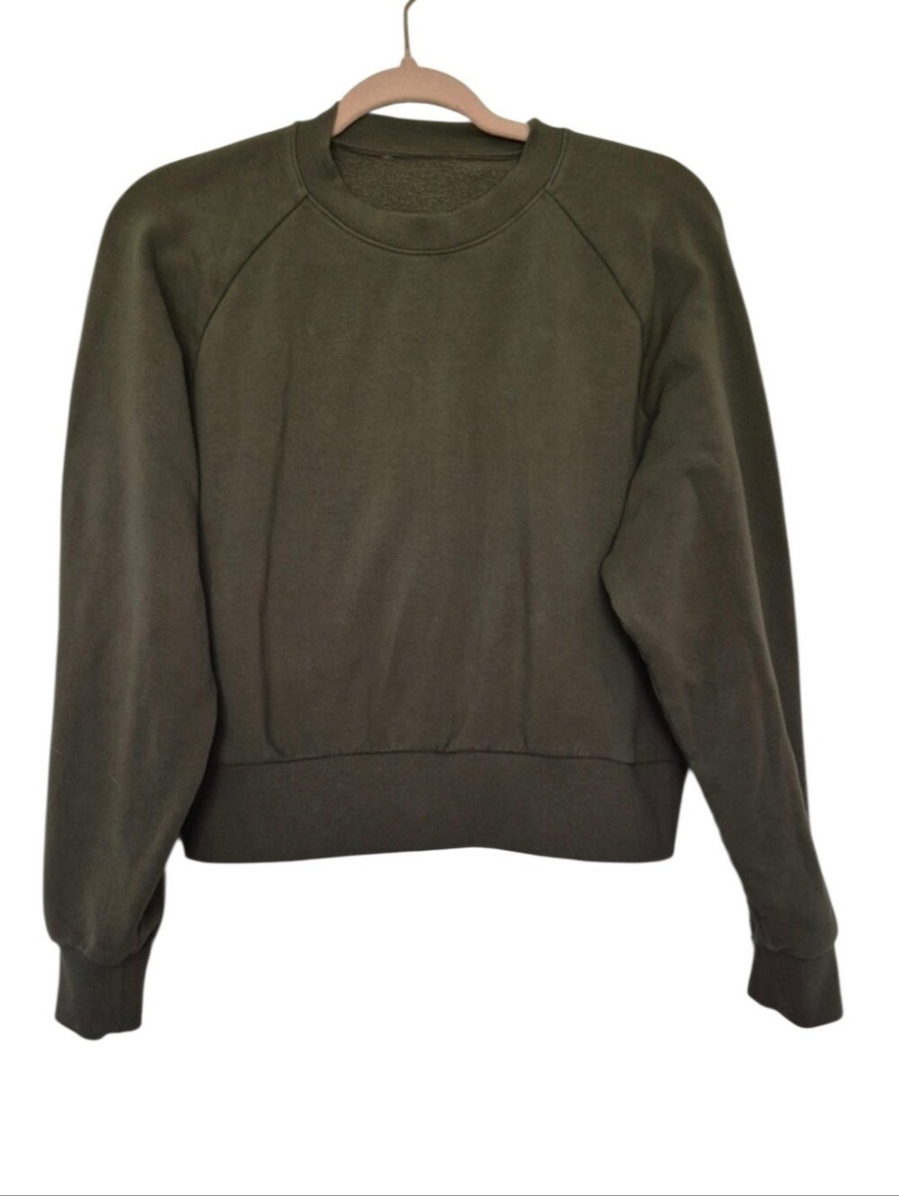 Athleta Size Small? Green/Gray Cropped Sweatshirt